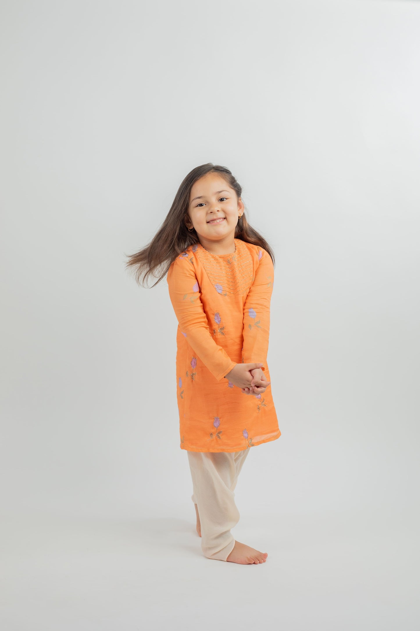 MUSLIN PRINTED KURTA SET -2 PC